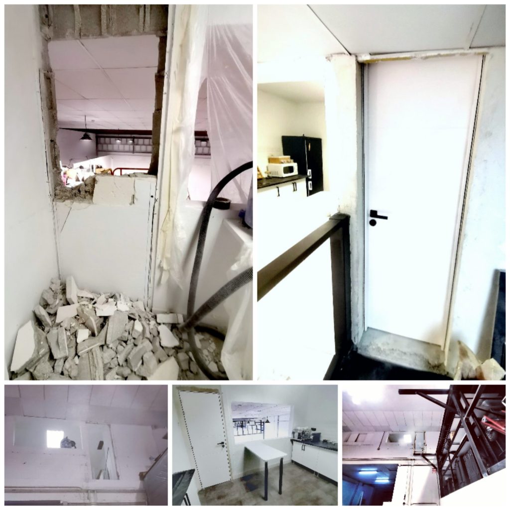 Renovación de espacio interior